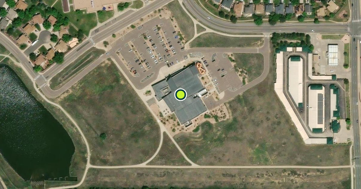 Satellite view of Central Recreation Center