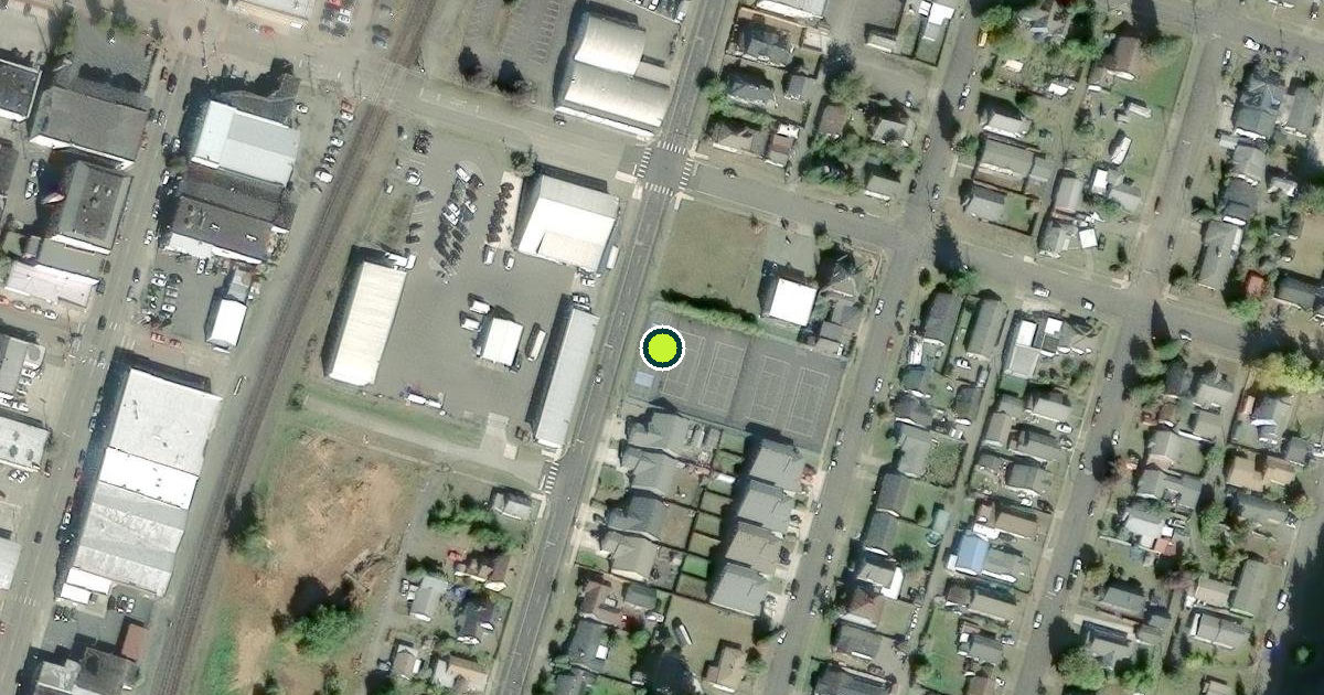 Satellite view of Centralia Pickleball Courts