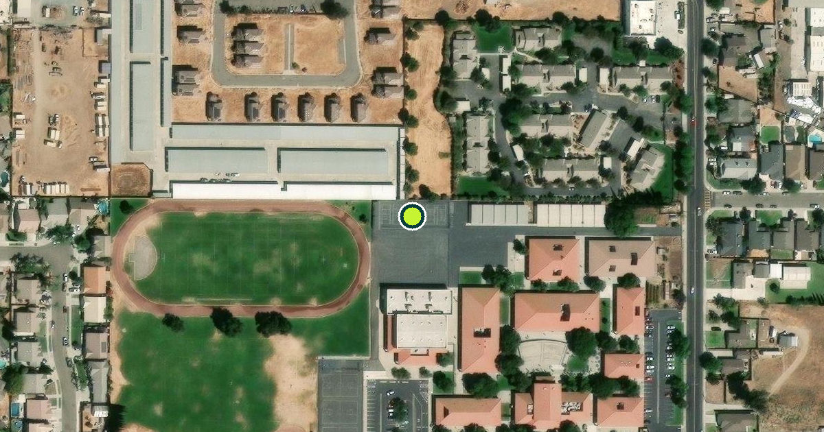 Satellite view of Ceres Pickleball Courts