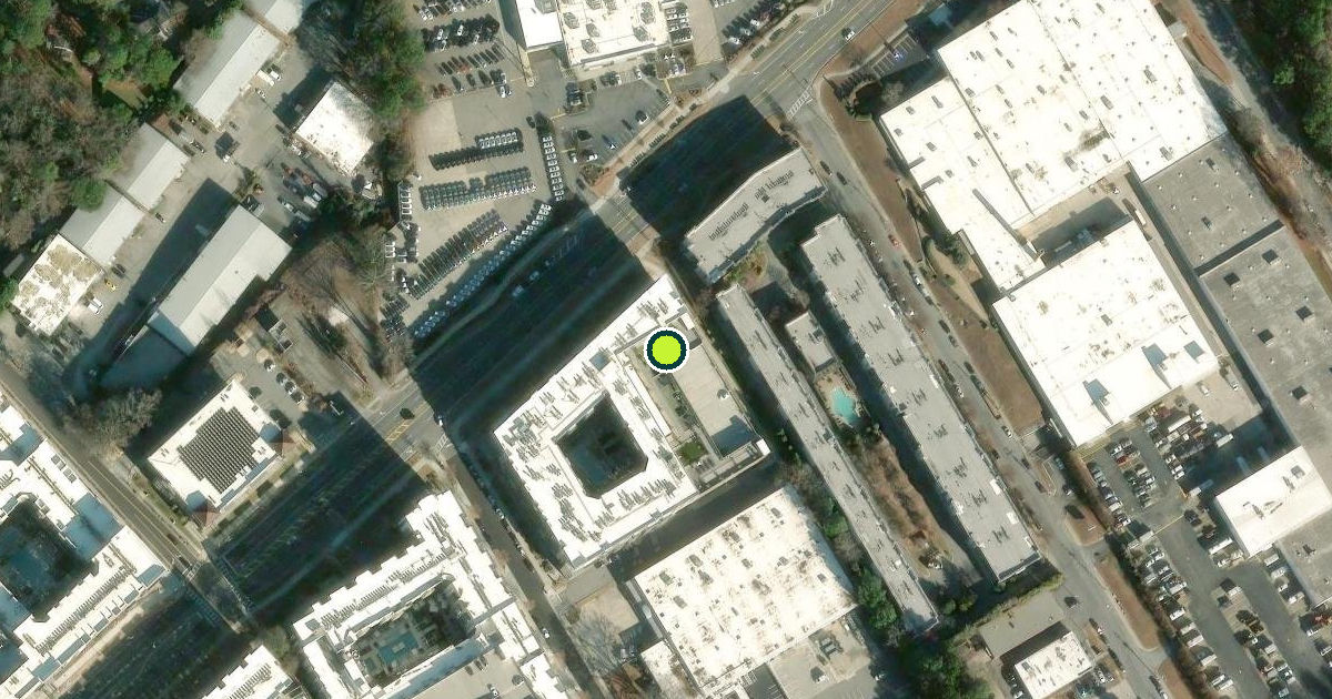 Satellite view of Chamblee Pickleball Courts
