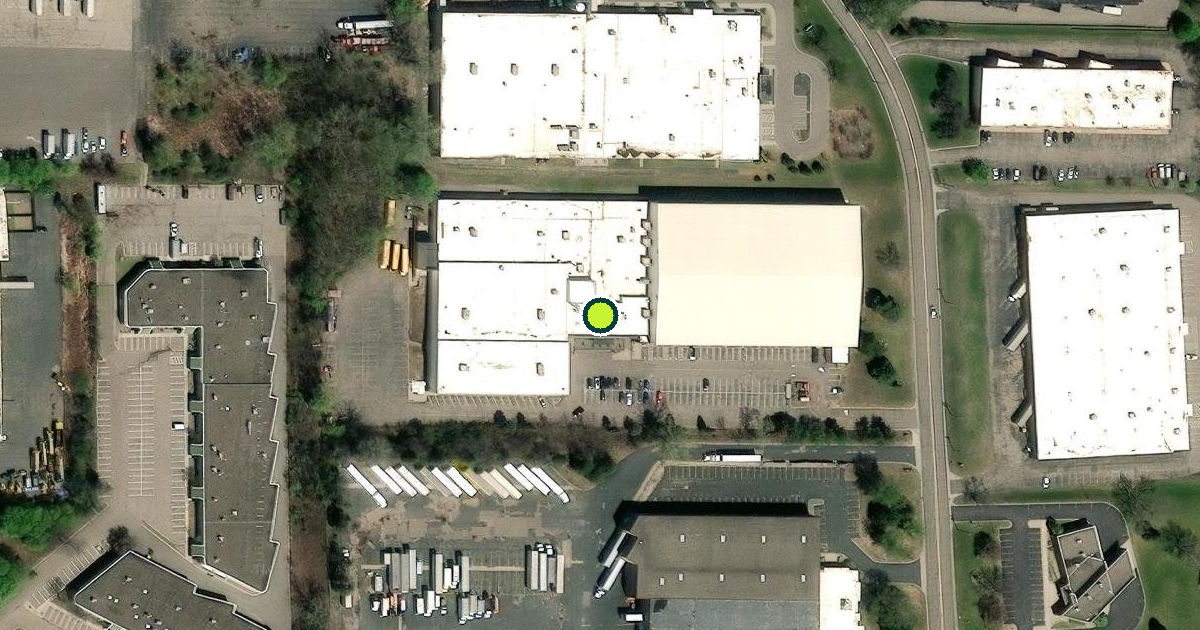 Satellite view of Champions Hall Sport & Event Center