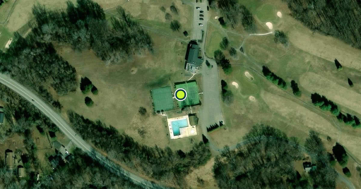 Satellite view of Charles County Pickleball Courts
