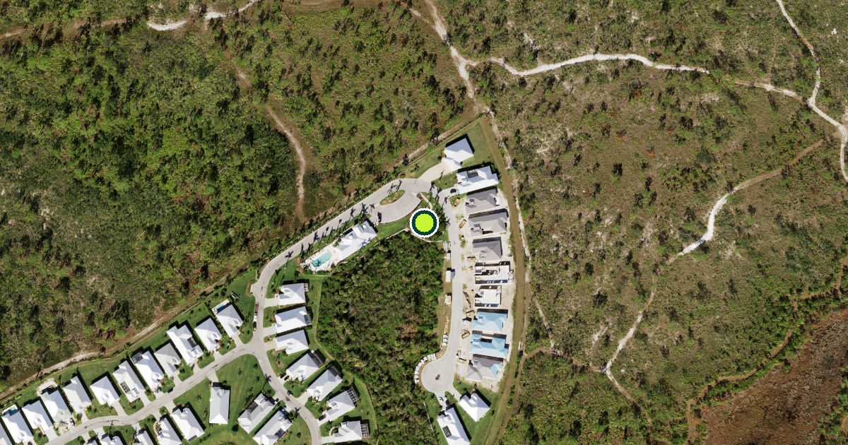 Satellite view of Charlotte County Pickleball Courts
