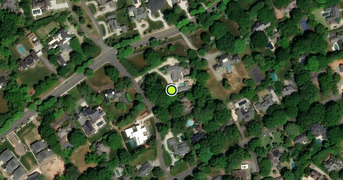 Satellite view of Charlotte Pickleball Courts
