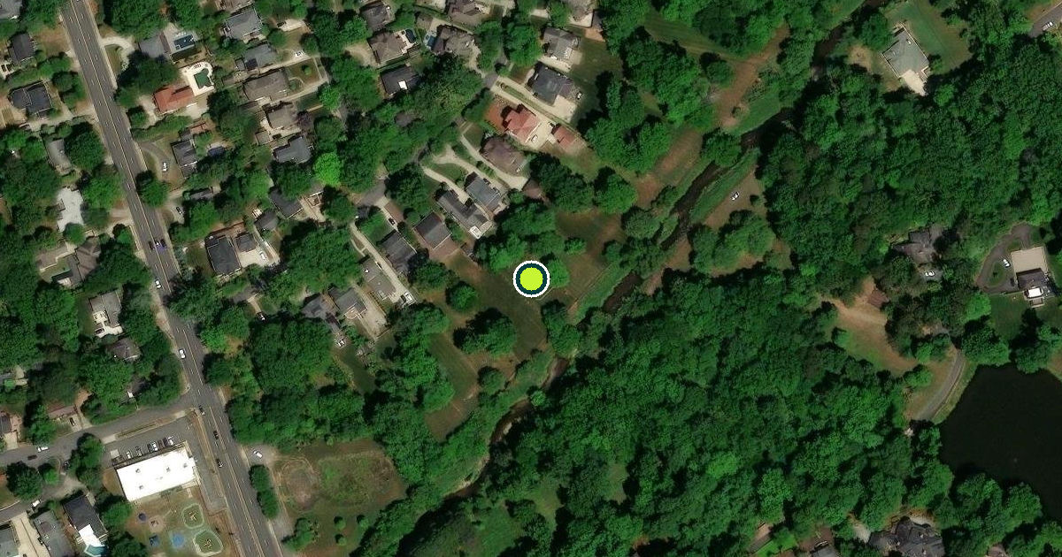 Satellite view of Charlotte Pickleball Courts