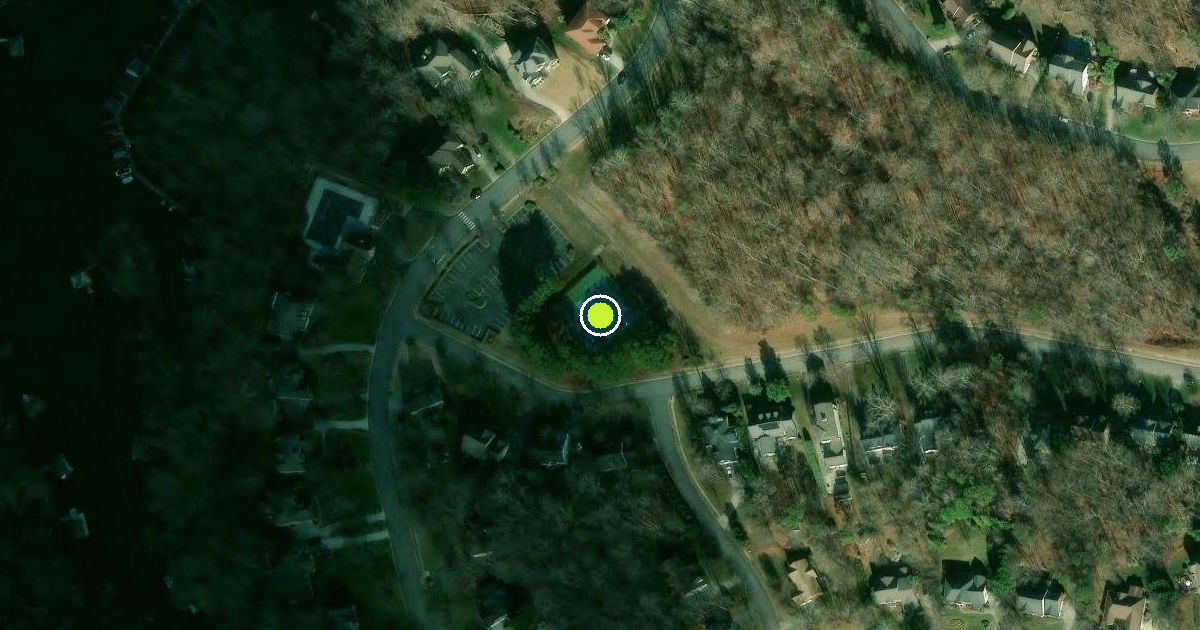 Satellite view of Charlotte Pickleball Courts