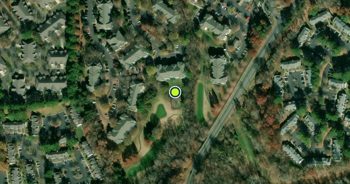 Satellite view of Charlotte Pickleball Courts