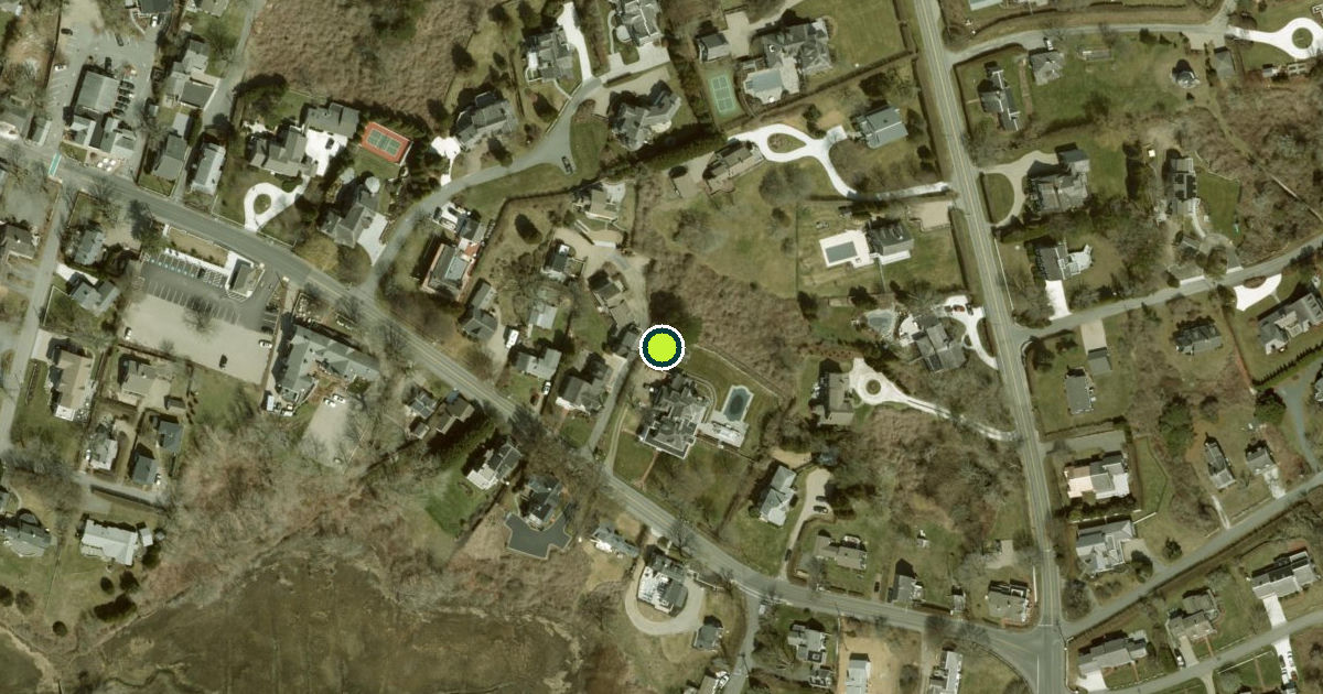 Satellite view of Chatham Pickleball Courts