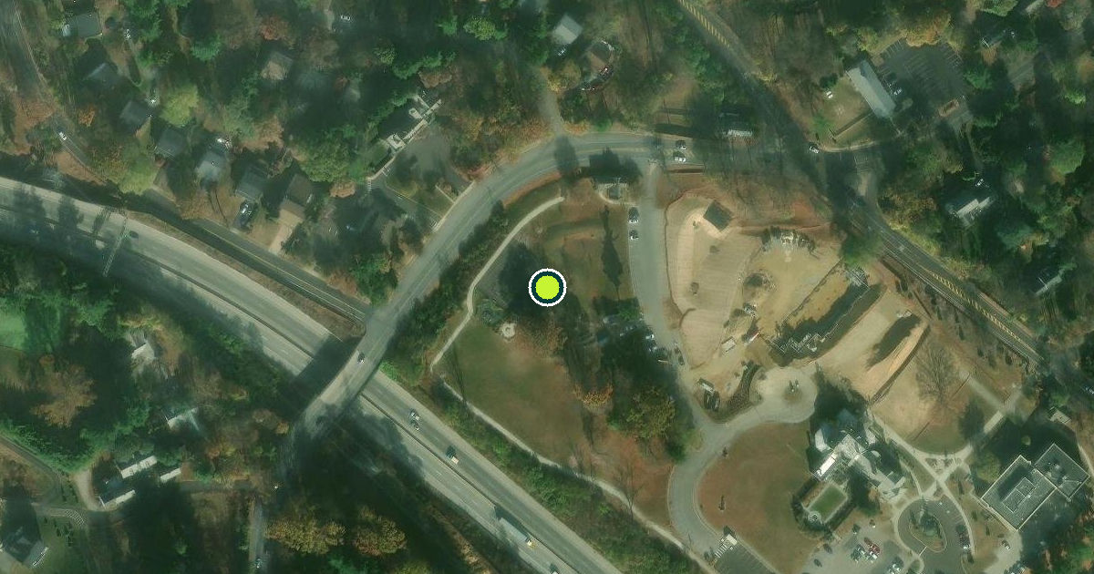 Satellite view of Cheltenham Township Pickleball Courts