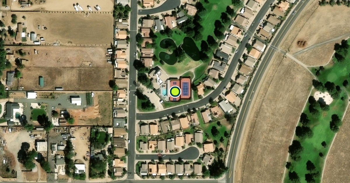 Satellite view of Cherry Valley Pickleball Courts