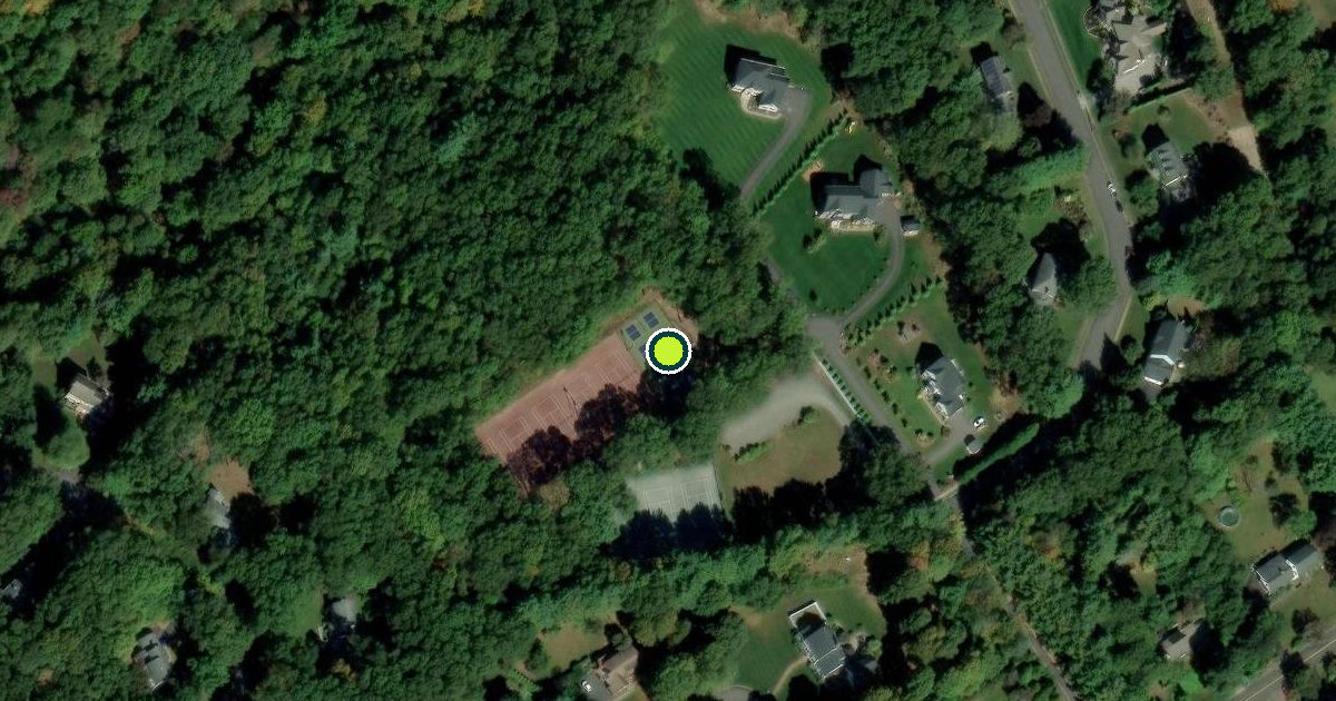 Satellite view of Cheshire Pickleball Courts