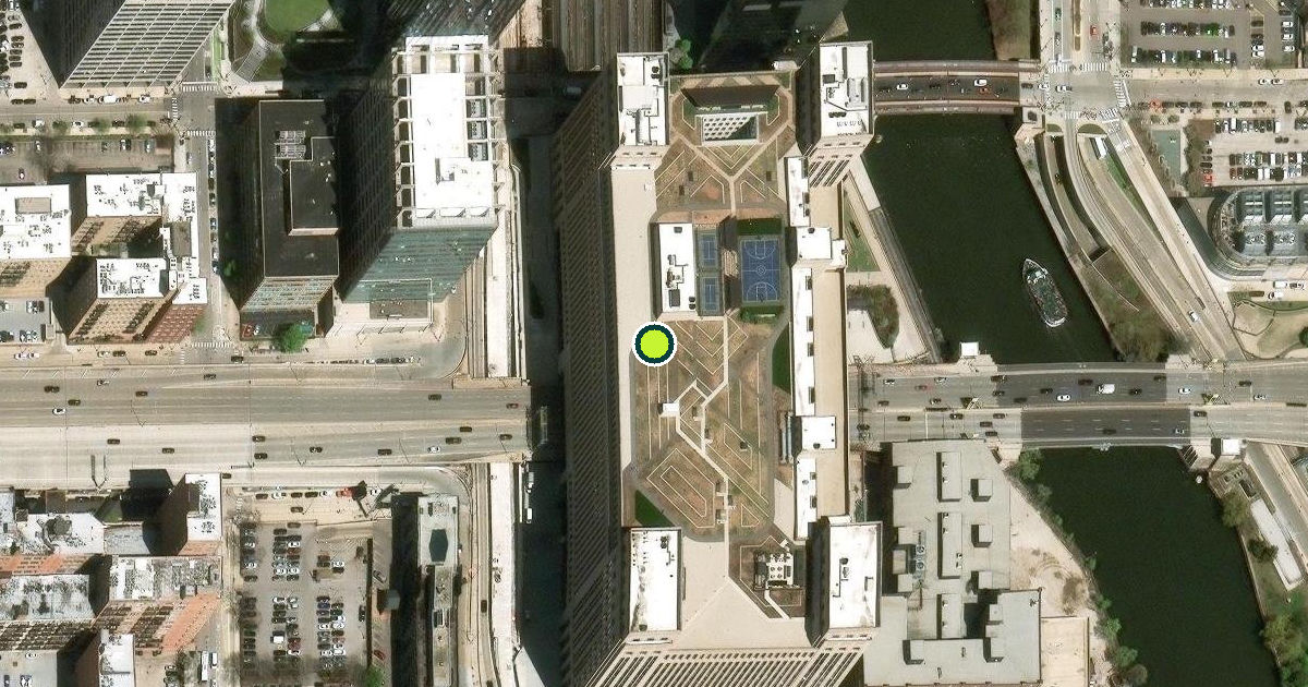 Satellite view of Chicago Pickleball Courts