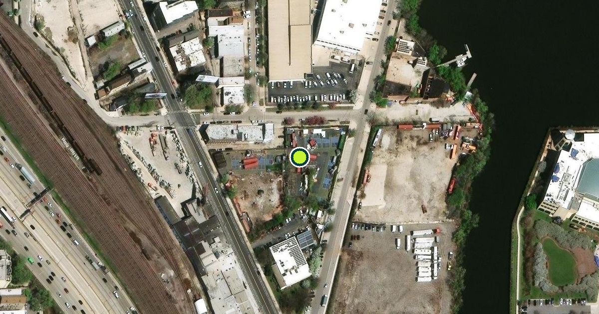 Satellite view of Chicago Pickleball Courts