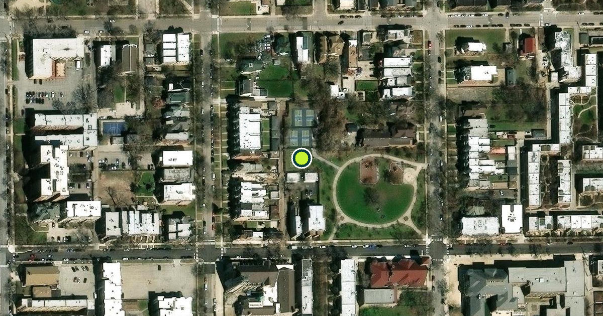 Satellite view of Chicago Pickleball Courts