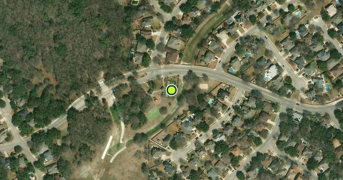 Satellite view of Cibolo Pickleball Courts
