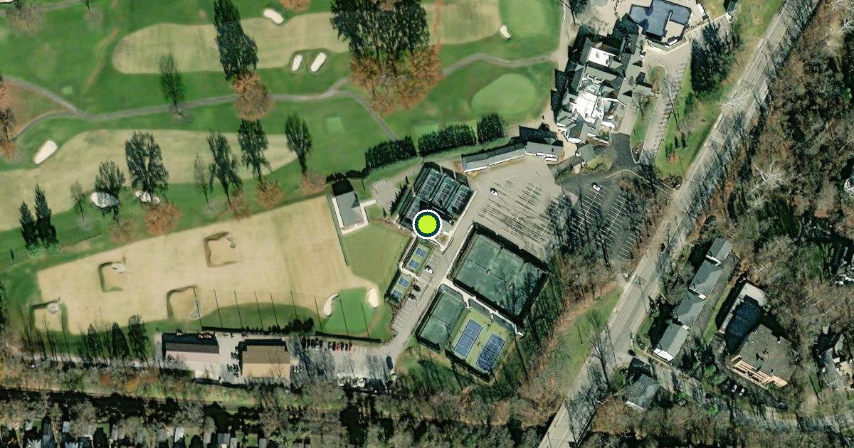 Satellite view of Cincinnati Pickleball Courts