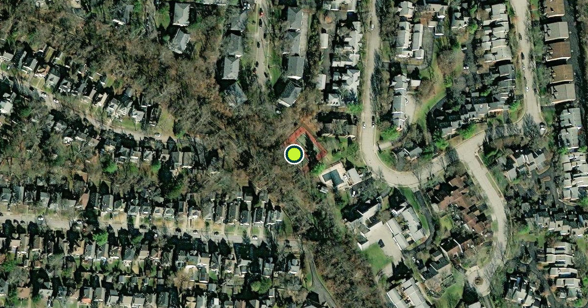 Satellite view of Cincinnati Pickleball Courts