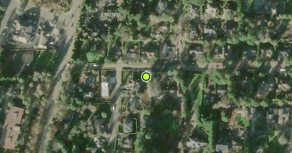 Satellite view of Clackamas County Pickleball Courts