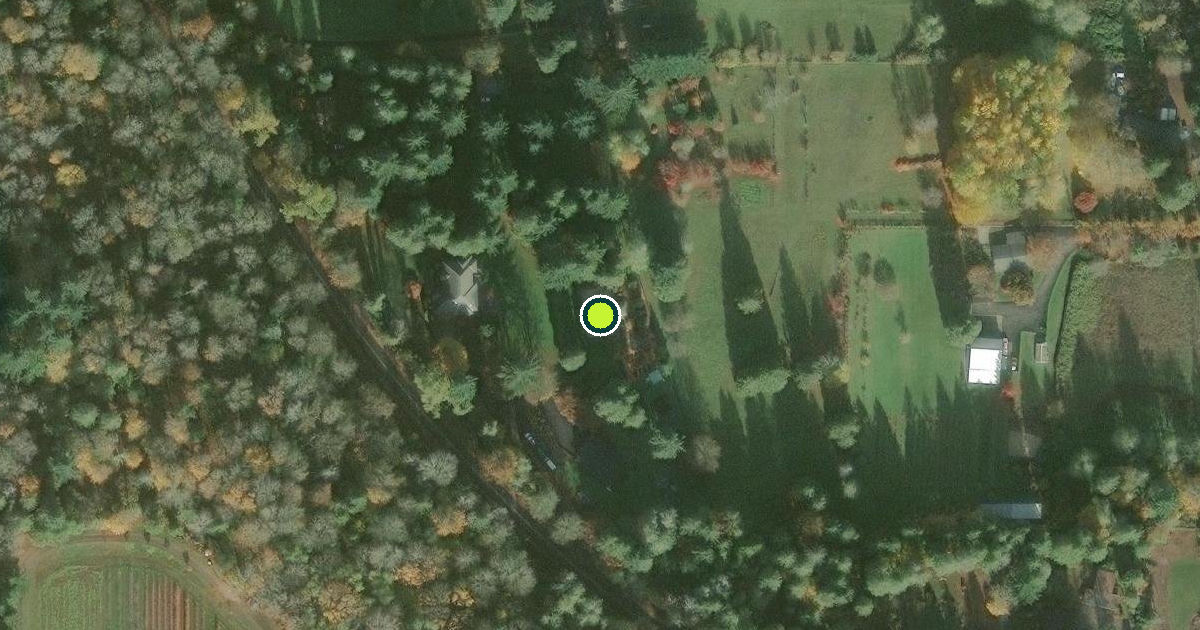 Satellite view of Clackamas County Pickleball Courts