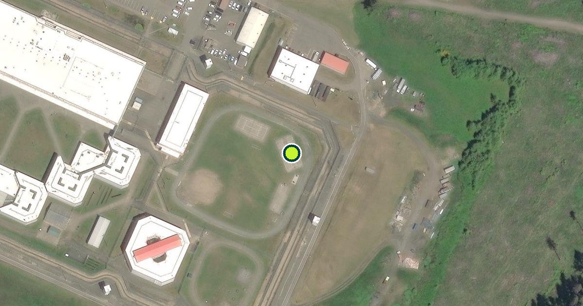 Satellite view of Clallam County Pickleball Courts