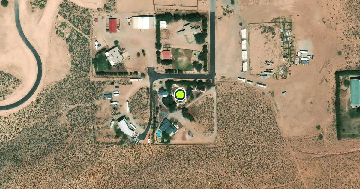 Satellite view of Clark County Pickleball Courts
