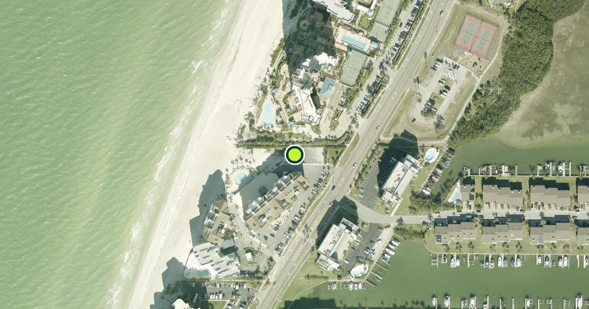 Satellite view of Clearwater Pickleball Courts