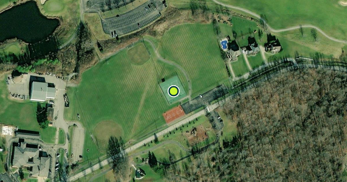 Satellite view of Clermont County Pickleball Courts