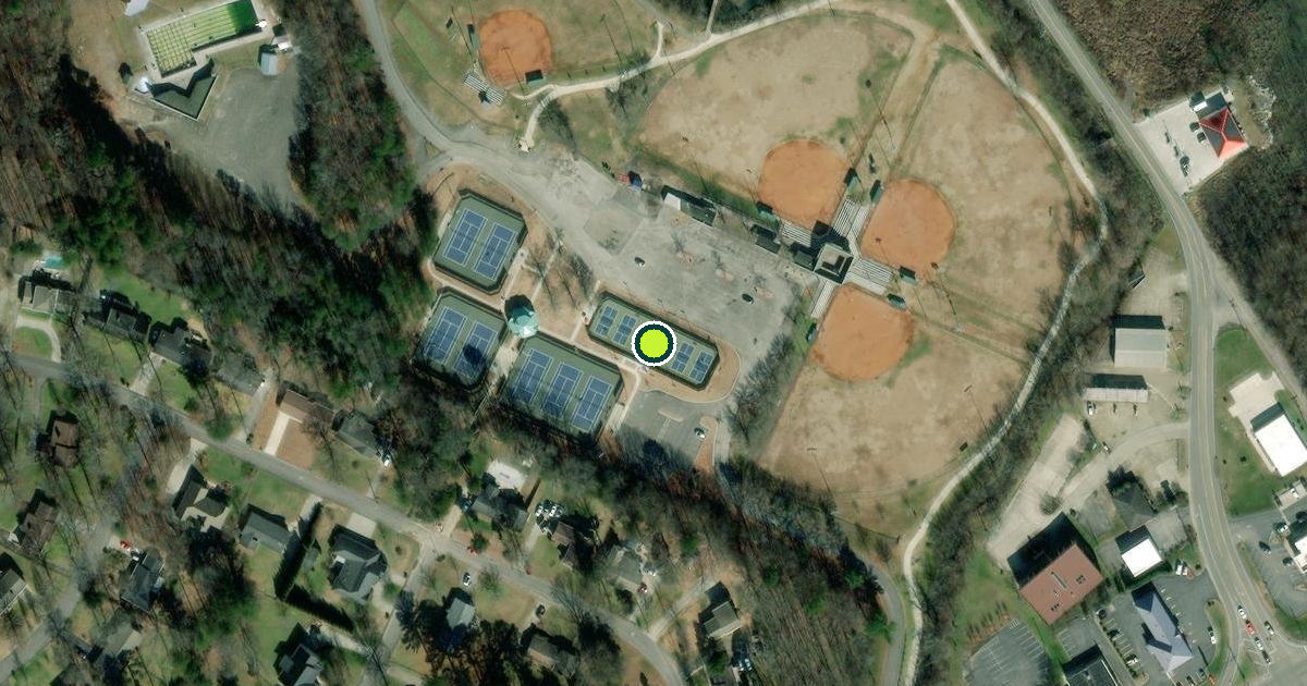 Satellite view of Cleveland Pickleball Courts