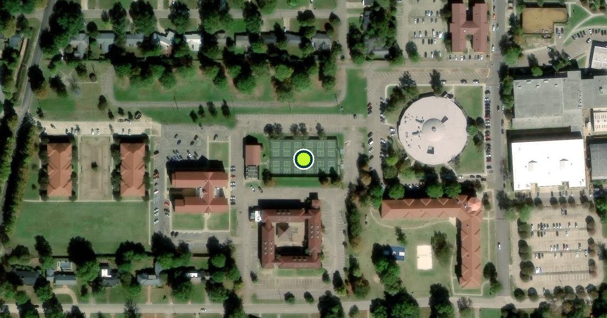 Satellite view of Cleveland Pickleball Courts