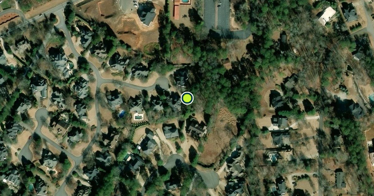 Satellite view of Cobb County Pickleball Courts