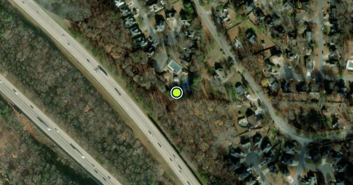 Satellite view of Cobb County Pickleball Courts