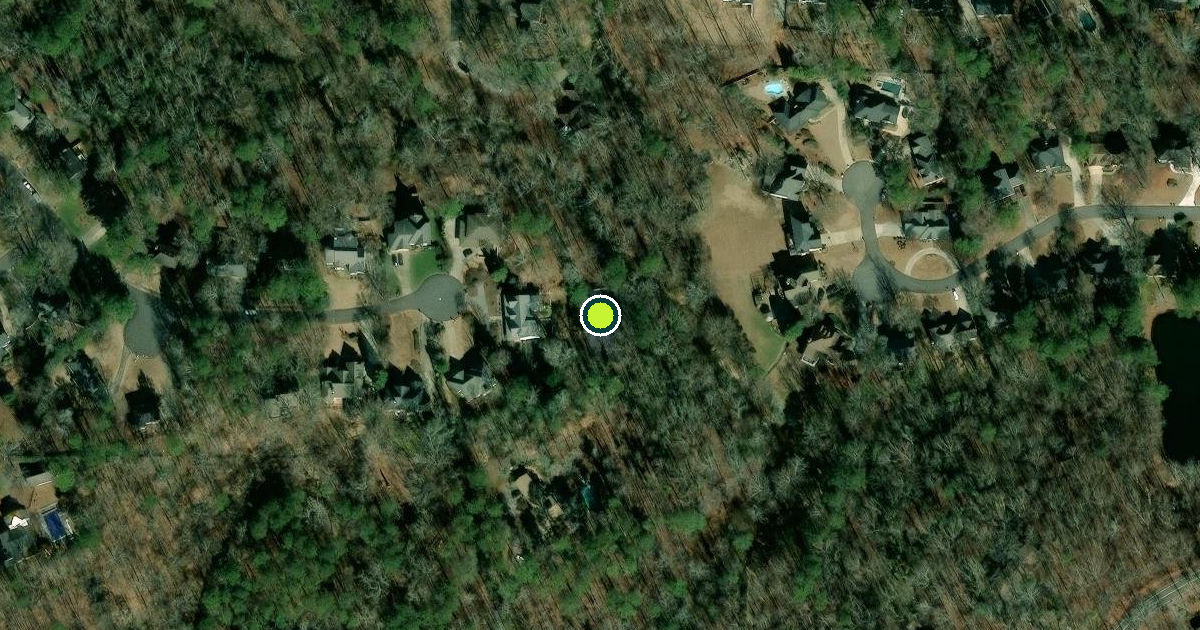 Satellite view of Cobb County Pickleball Courts