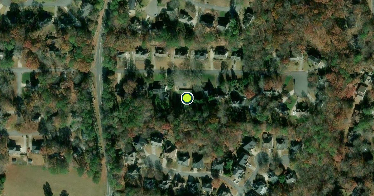 Satellite view of Cobb County Pickleball Courts