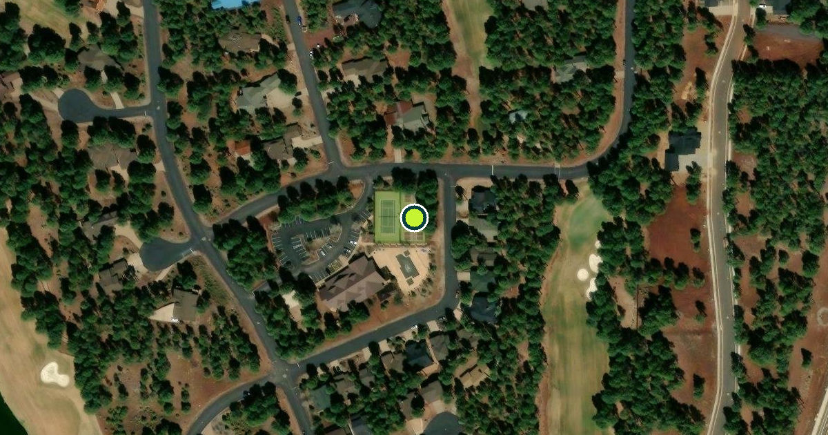 Satellite view of Coconino County Pickleball Courts