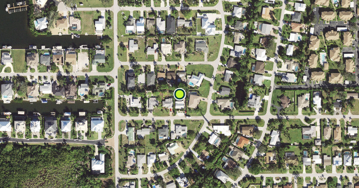 Satellite view of Collier County Pickleball Courts