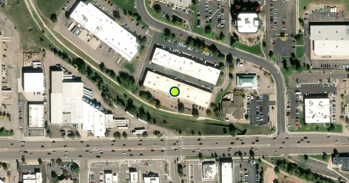 Satellite view of Colo Spgs Pickleball "The Warehouse" (Indoor Court)