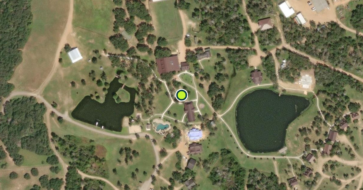 Satellite view of Colorado County Pickleball Courts