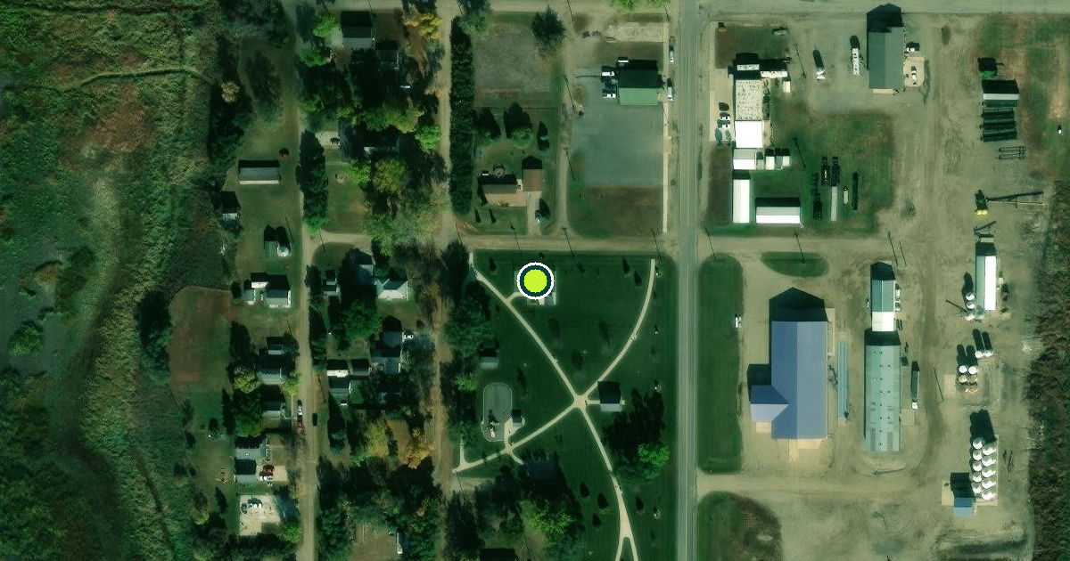 Satellite view of Columbia Pickleball Courts