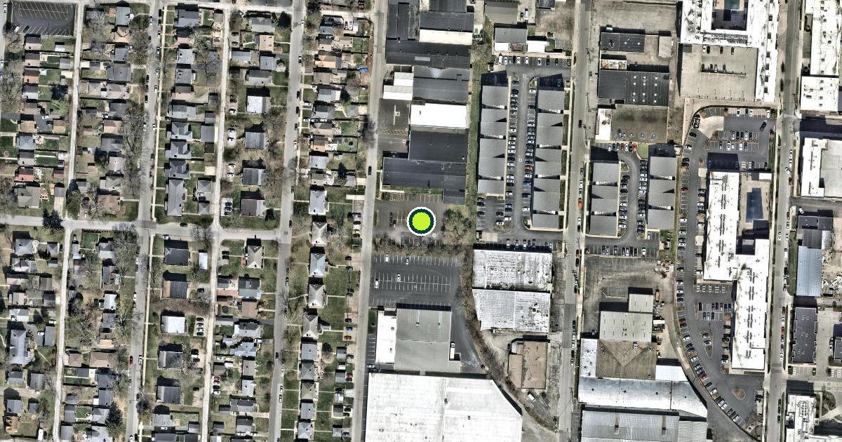 Satellite view of Columbus Pickleball Courts