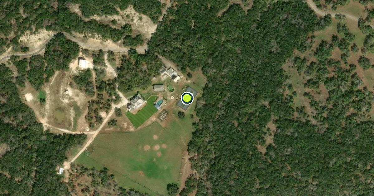 Satellite view of Comal County Pickleball Courts