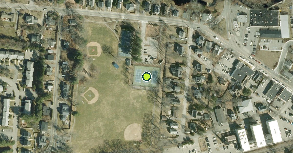 Satellite view of Concord Pickleball Courts