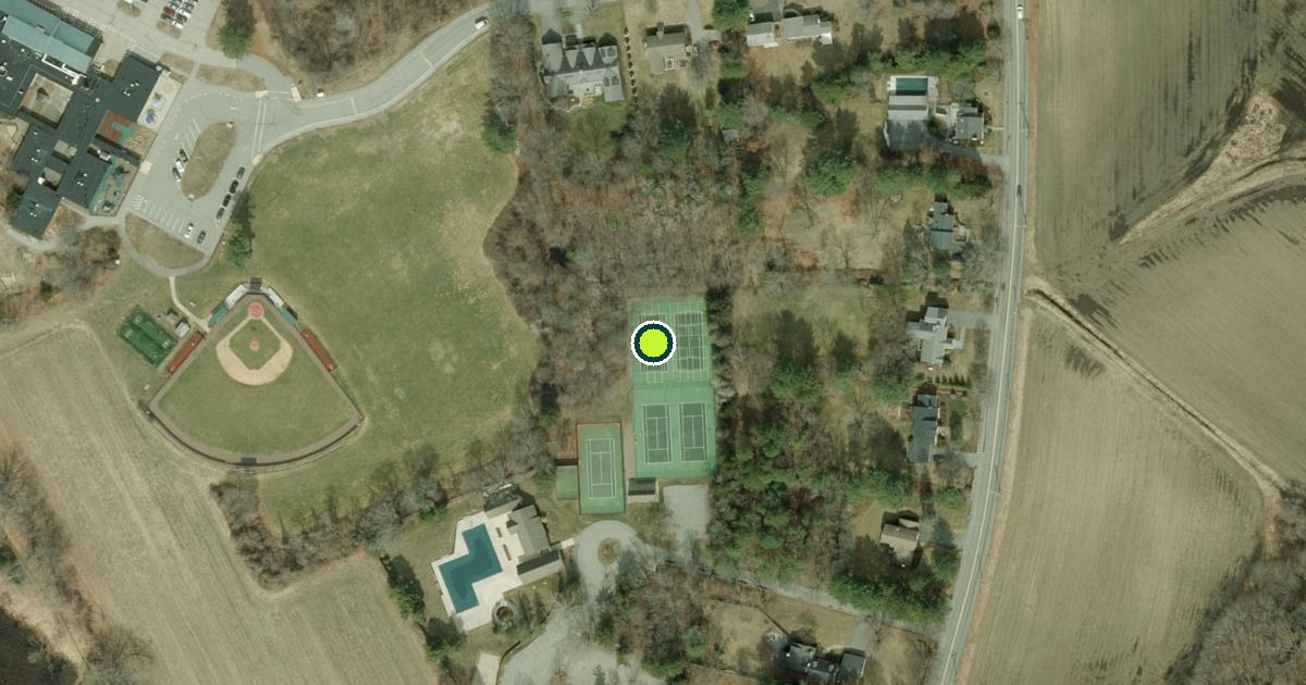 Satellite view of Concord Pickleball Courts