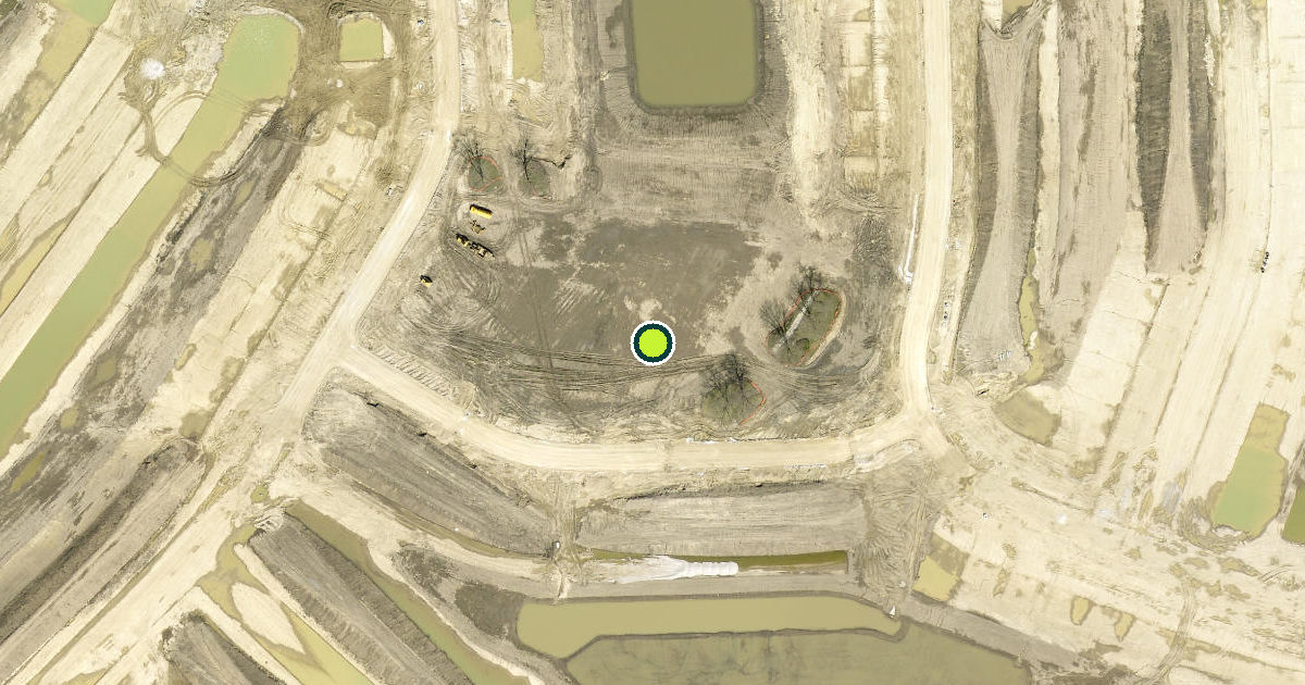 Satellite view of Cook County Pickleball Courts