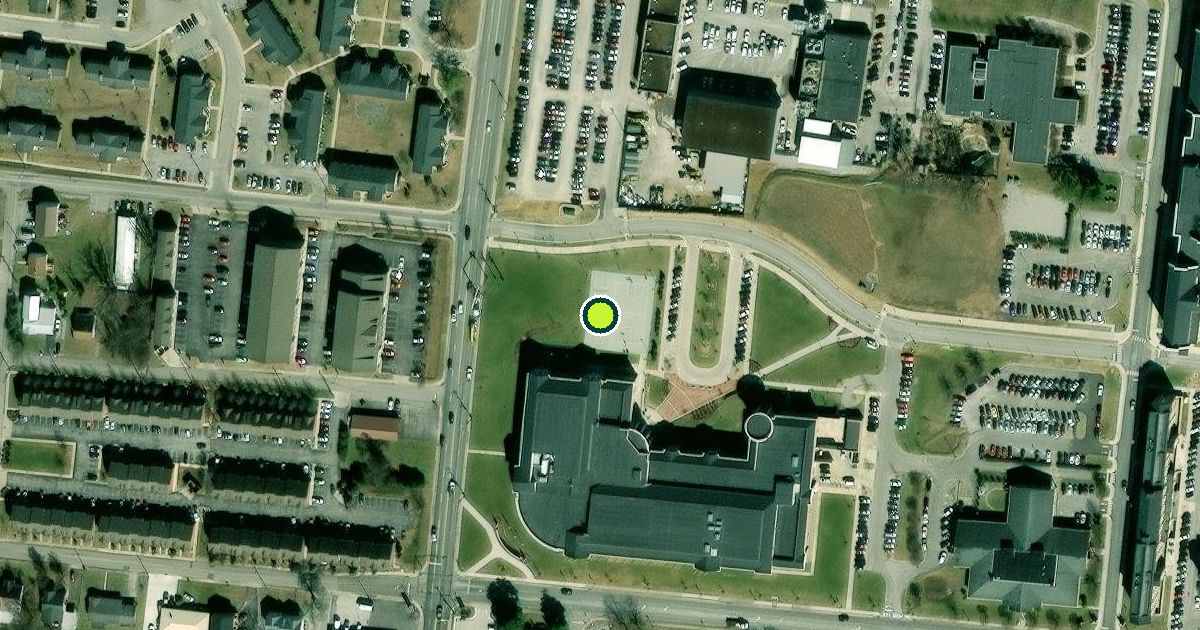 Satellite view of Cookeville Pickleball Courts