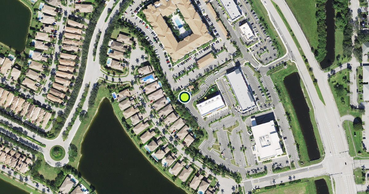 Satellite view of Cooper City Pickleball Courts