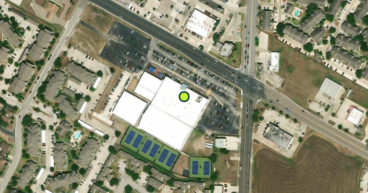 Satellite view of Corpus Christi Athletic Club