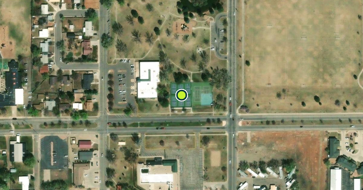 Satellite view of Cortez Pickleball Courts