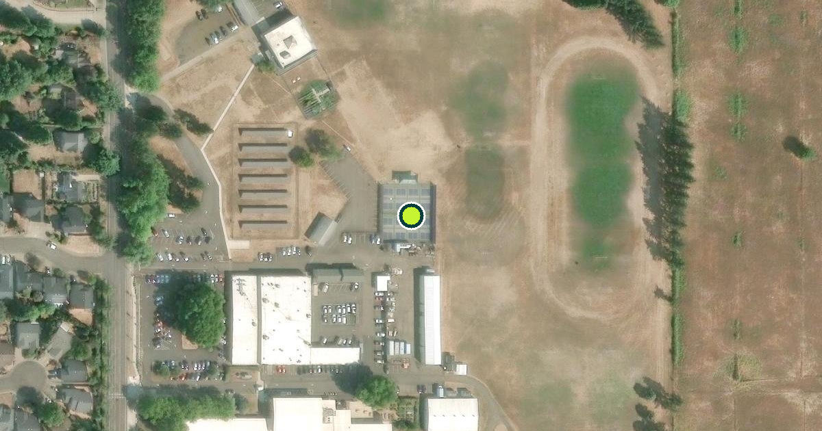 Satellite view of Corvallis Pickleball Courts