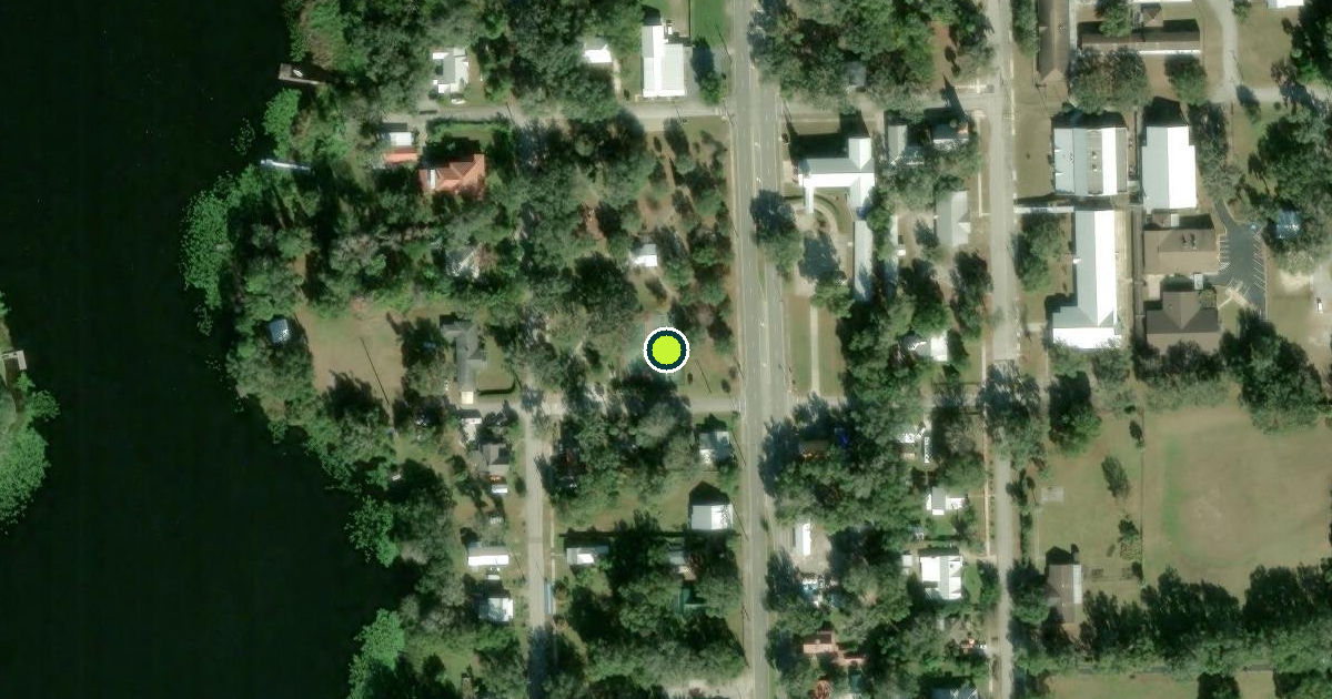 Satellite view of Crescent City Pickleball Courts