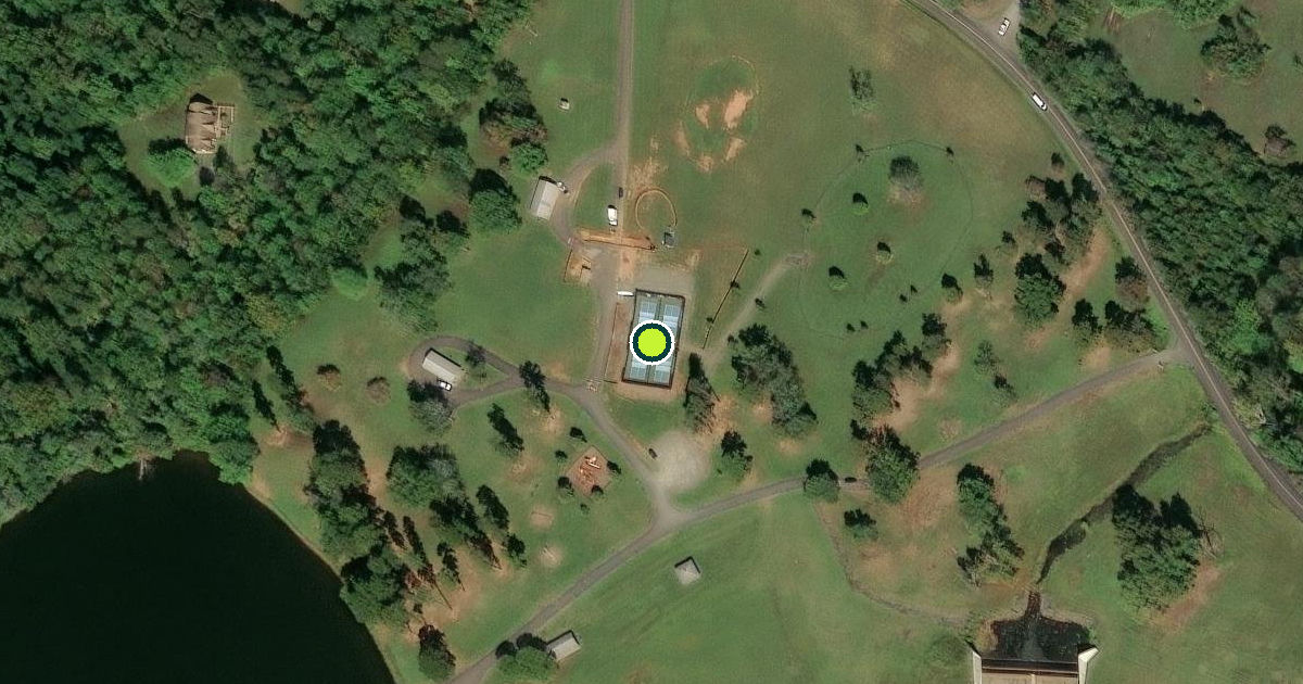Satellite view of Culpeper County Pickleball Courts
